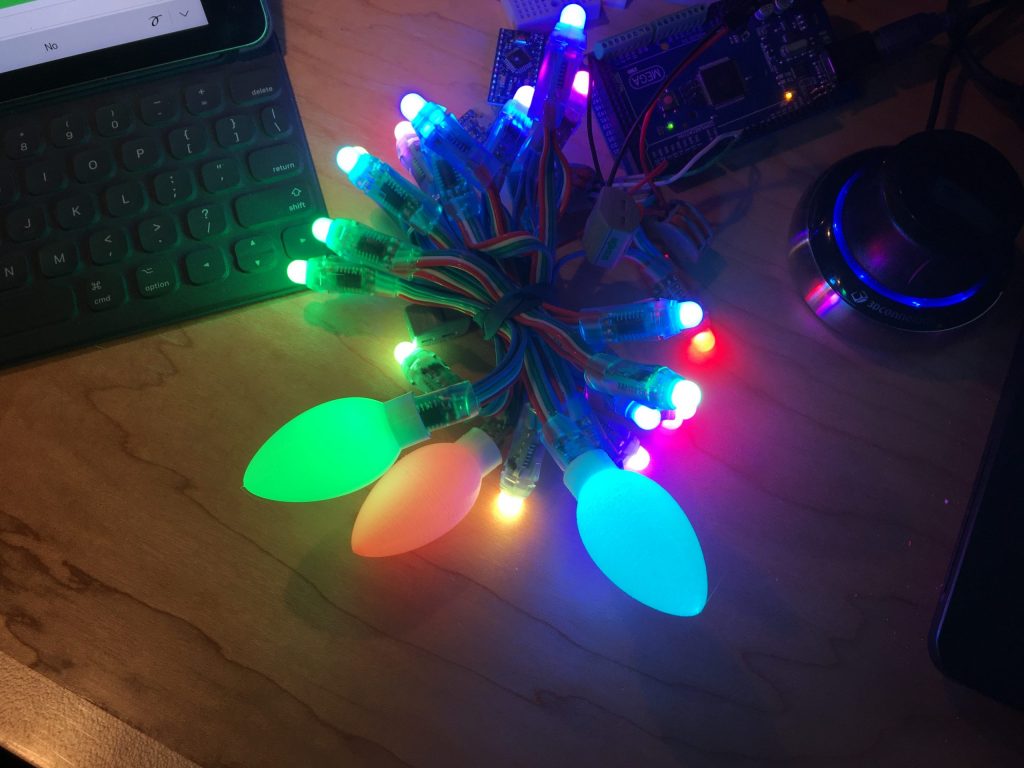 C9 diffusers glowing